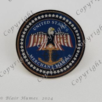 USMM Heraldry Metal Lapel Pin